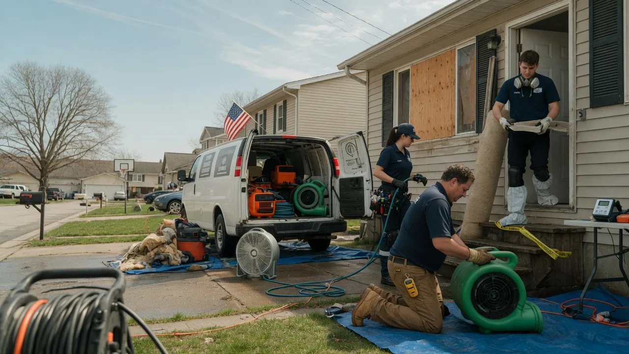 Water Damage Restoration in Walnut, IA near me